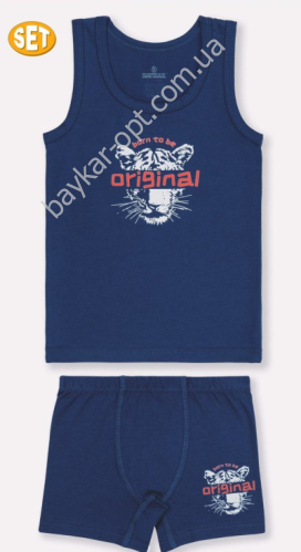 Комплект белья ( майка+ трусы-шорты) Комплект белья ( майка+ трусы-шорты)